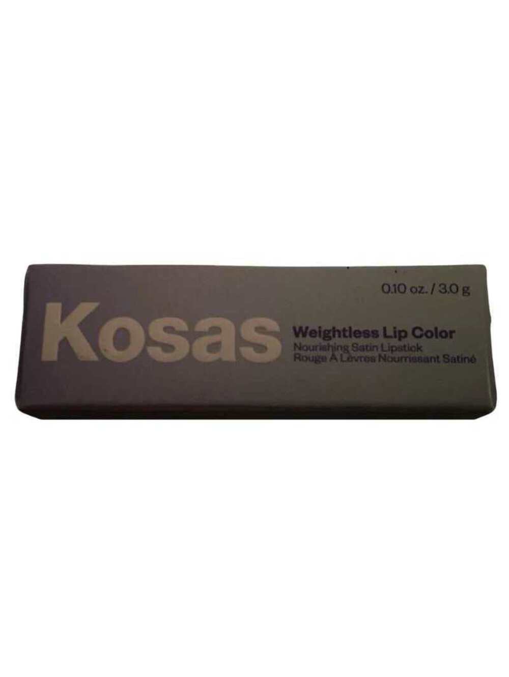 Kosas Weightless Lip Color Satin Lipstick Turned On Nourishing Clean Beauty New